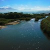 富良野川とベベルイ川・ヌッカクシ富良野川の合流点