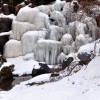 オクノ沢川氷瀑